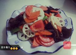 素炒藕片的做法图解7