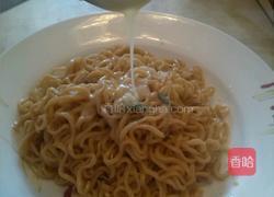 炼奶酱面的做法图解4
