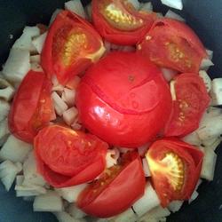 莲藕番茄饭的做法[图]