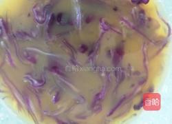 紫甘蓝煎蛋的做法图解4