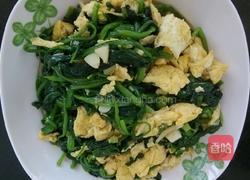 胡油菠菜炒蛋的做法图解14