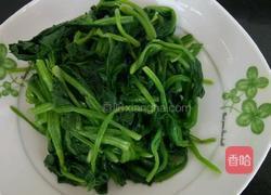 胡油菠菜炒蛋的做法图解6