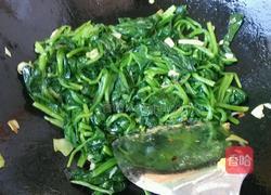 胡油菠菜炒蛋的做法图解12