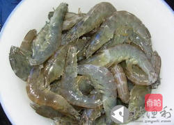 白灼基围虾的做法图解1