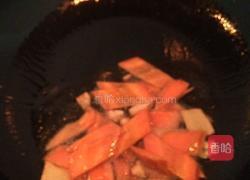 鱿鱼炒甜椒的做法图解3