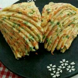 胡萝卜鸡蛋饼的做法[图]