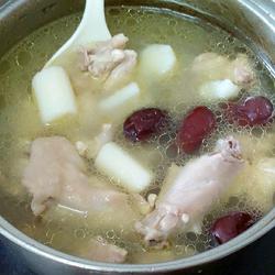 山药炖鸡汤的做法[图]