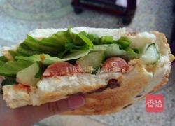 爽口三明治的做法图解1