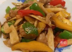 细笋彩椒烩肉的做法图解10