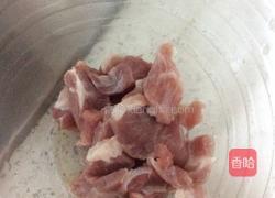 豆腐炒猪肉的做法图解3