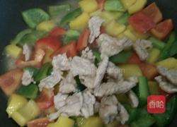 彩椒营养菜的做法图解9