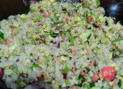 时蔬炒饭的做法图解5