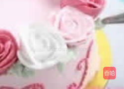 玫瑰奶油蛋糕的做法图解12