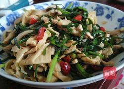 井冈山豆腐皮炒肉的做法图解6