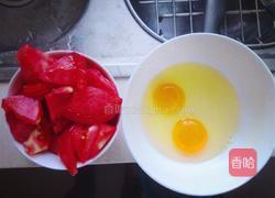 蕃茄炒蛋面的做法图解1