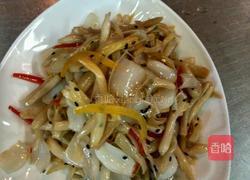 黄花拌百合的做法图解4