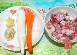 排骨蒸茭白的做法图解1