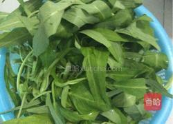 蒜泥空心菜的做法图解1