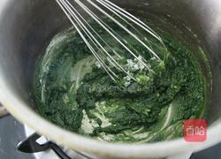 红豆抹茶舒芙蕾蛋卷的做法图解2