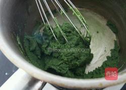 红豆抹茶舒芙蕾蛋卷的做法图解5