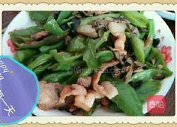 肉炒尖椒蘑菇的做法图解10