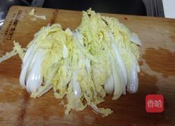 娃娃菜粉丝汤的做法图解4