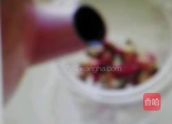 水晶玫瑰布丁的做法图解2