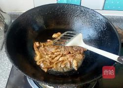 肉丝炒蒜苗的做法图解4