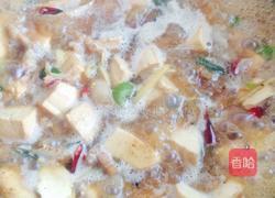 肉丝菜苔烧豆腐的做法图解9