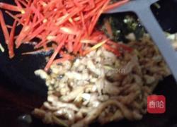 茭白胡罗卜肉丝的做法图解5