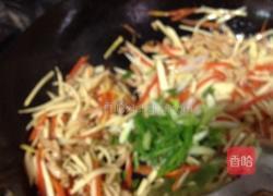 茭白胡罗卜肉丝的做法图解7