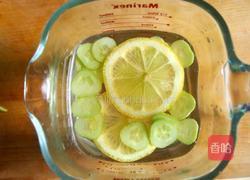 黄瓜柠檬水的做法图解2
