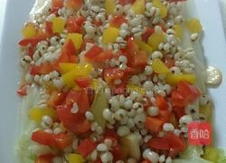 五彩薏米浇白菜的做法图解12
