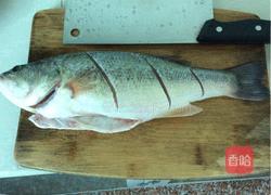 懒人清蒸鲈鱼的做法图解1