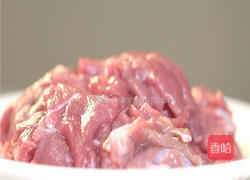 葱爆羊肉的做法图解2