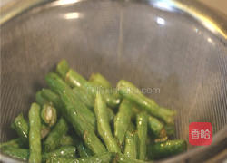 干煸四季豆的做法图解3