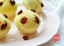 蔓越莓蒸蛋糕的做法图解9