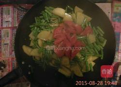 土豆烧豆角的做法图解5