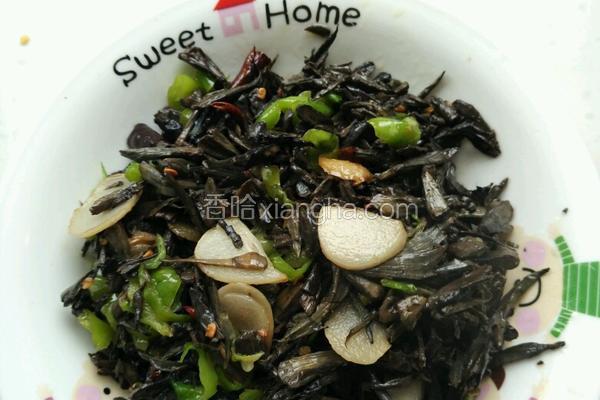 爆炒干巴菌