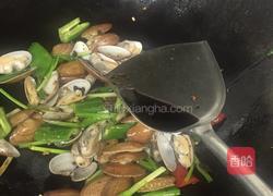 豉椒炒花甲王的做法图解8