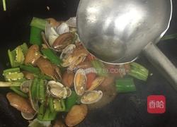 豉椒炒花甲王的做法图解11