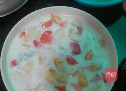 二果西米露的做法图解3