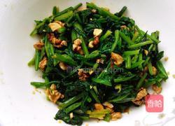 核桃仁拌菠菜的做法图解14