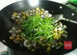 紫苏炒沙蚬的做法图解16