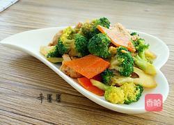 西兰花炒肉的做法图解8