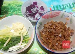 炒鸡胗的做法图解3