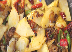 香辣干锅土豆片的做法图解10