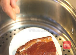 芥蓝炒腊肉的做法图解4