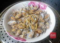 蒸花蛤的做法图解8