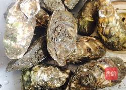 蒸生蚝的做法图解1